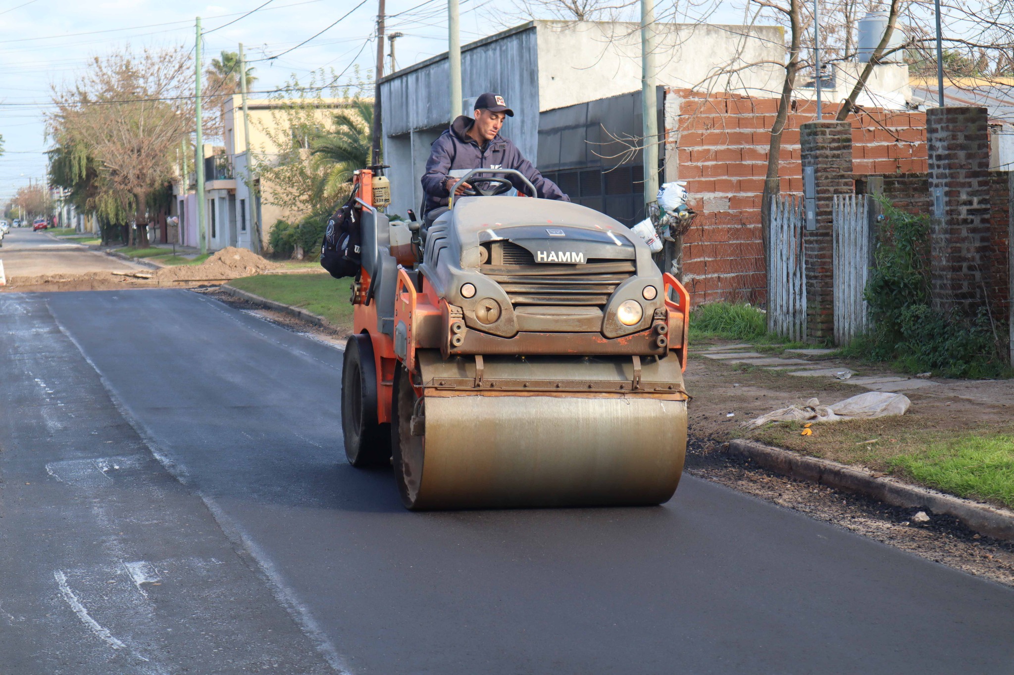 Pavimentación en calle Martin Garcia Diario El Debate Pregón