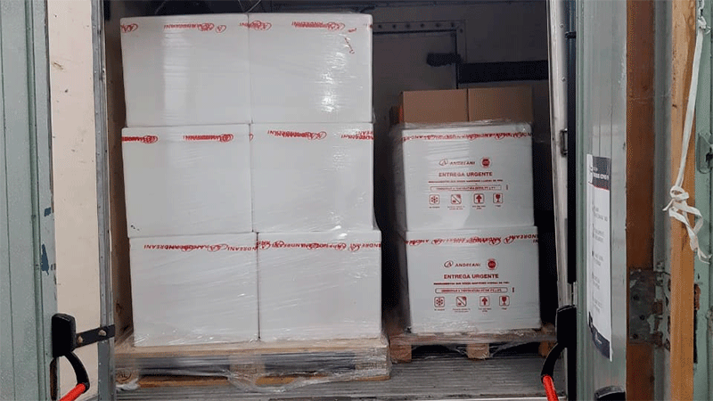 Llegaron a Entre Ríos 14.400 dosis de la vacuna Sinopharm