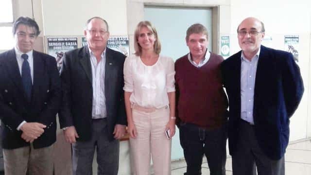 Integrantes del Ferroclub Gualeguay se reunieron con autoridades nacionales