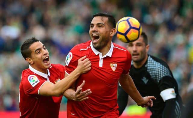 El Sevilla ganó el clásico con un gol de Mercado