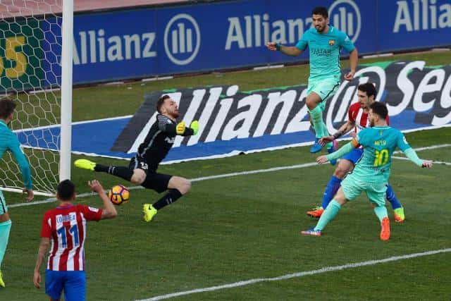 Messi le dio el triunfo al Barcelona en su visita al Atlético