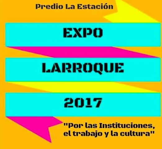 Se reprogramó la Expo Larroque para el 18 y 19 de noviembre
