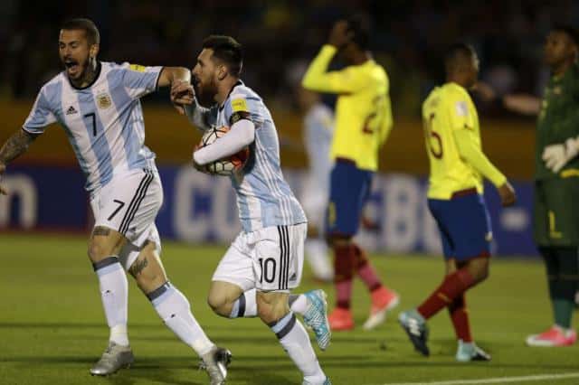 Varios jugadores de Ecuador separados por indisciplina antes del partido con Argentina