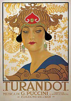 “Turandot”, ópera con música de Giacomo Puccini