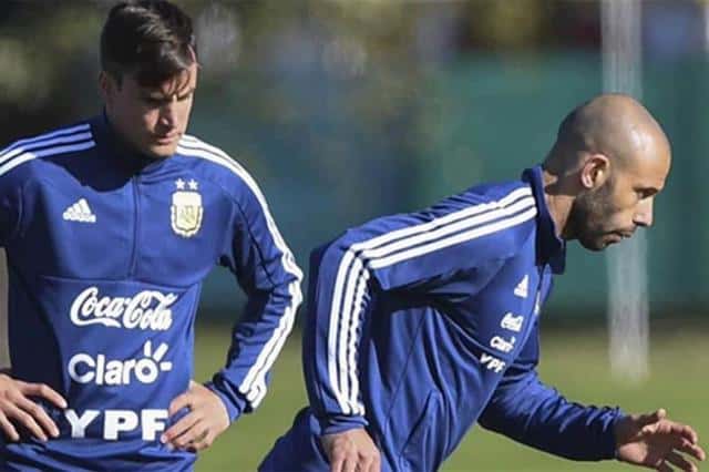 Sólo dos jugadores de la selección argentina se entrenaron en su día libre