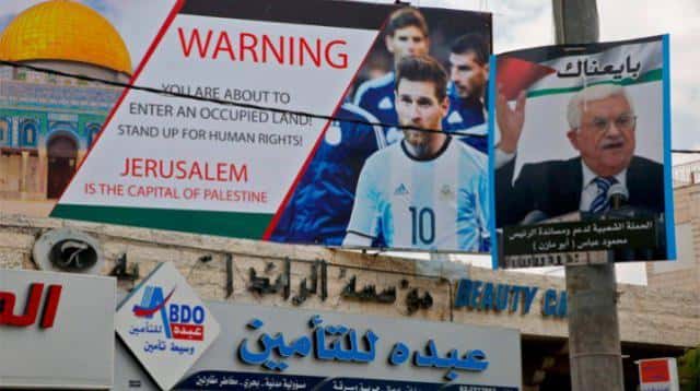 Palestina le agradeció a Argentina no jugar en Israel