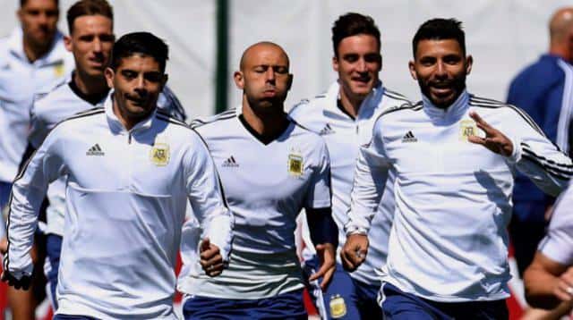 Argentina realizó la última práctica antes de enfrentarse a Islandia