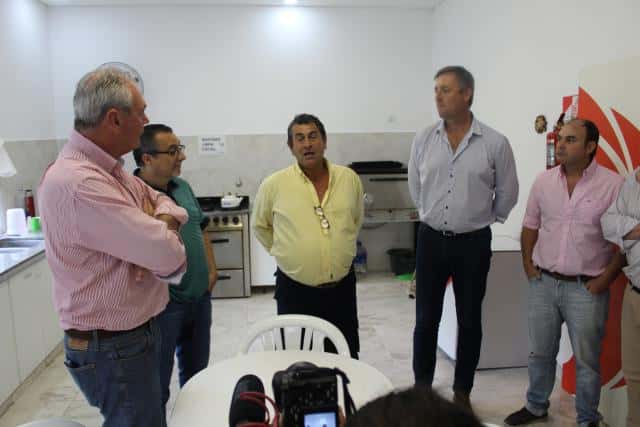 Atilio Benedetti y Gustavo Hein visitaron Gualeguay