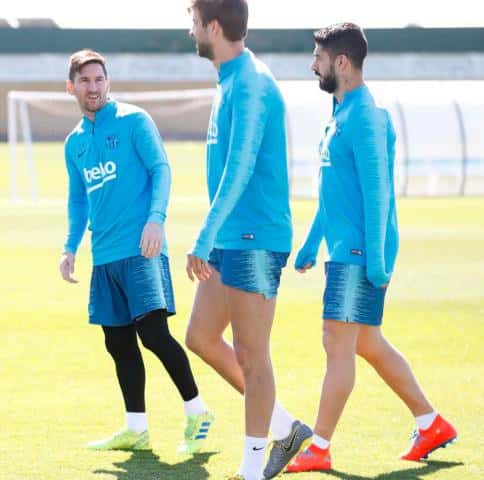 Lionel Messi trabajó con normalidad en el Barcelona ¿y la lesión que tuvo en la Selección Argentina?
