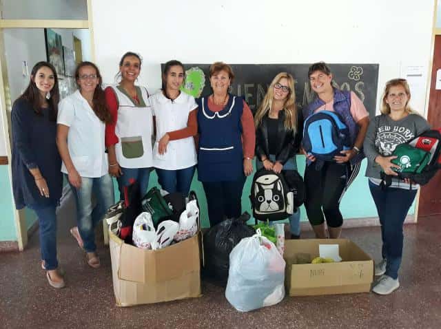 Voluntariado Gualeguay entregó los útiles escolares de la campaña
