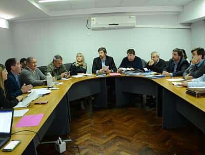 Senadores continuaron con el debate en comisión del proyecto de Co participación para Comunas