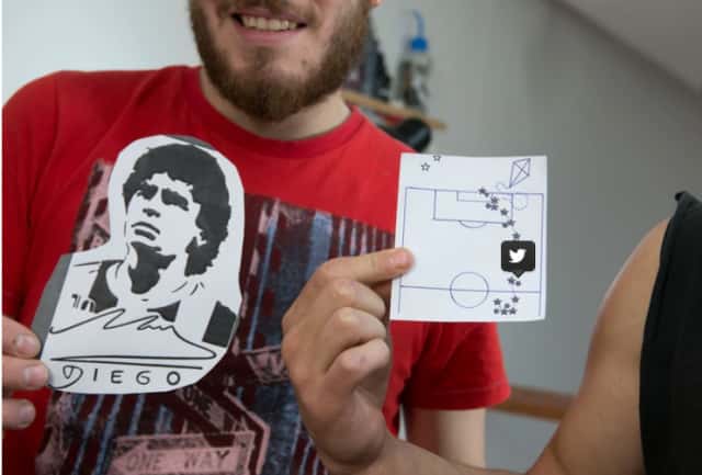 Furor por los tatuajes de Maradona en La Plata: hinchas de Gimnasia y hasta de Estudiantes
