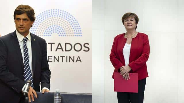 Hernán Lacunza se reunió con la nueva titular del FMI, Kristalina Georgieva

