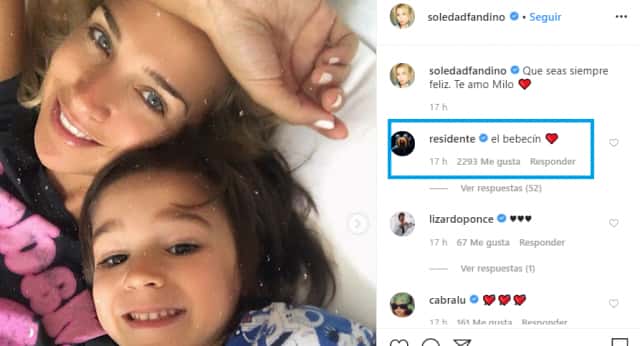Soledad Fandiño mostró la carita de su hijo Milo, tras el conmovedor video de René