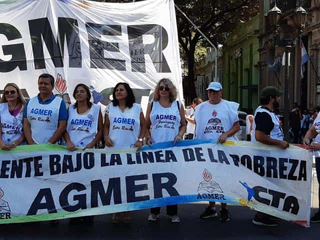 Agmer Gualeguay participó de la movilización por recomposición salarial
