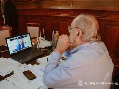  Bogdan participó de una videoconferencia con Bordet y el gabinete provincial