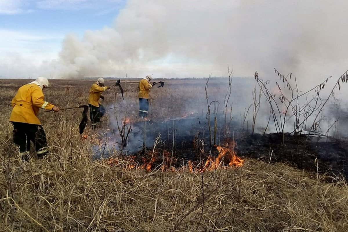 Incendios: capacitan a pobladores del Delta