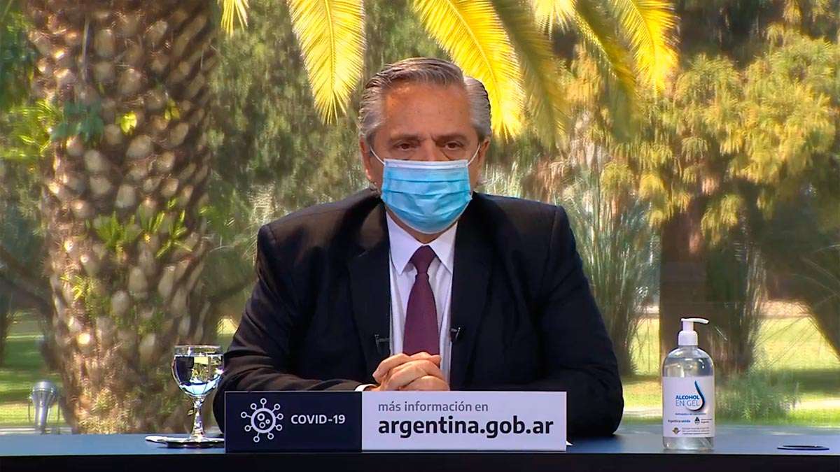 Alberto Fernández anunciará la nueva fase de la cuarentena