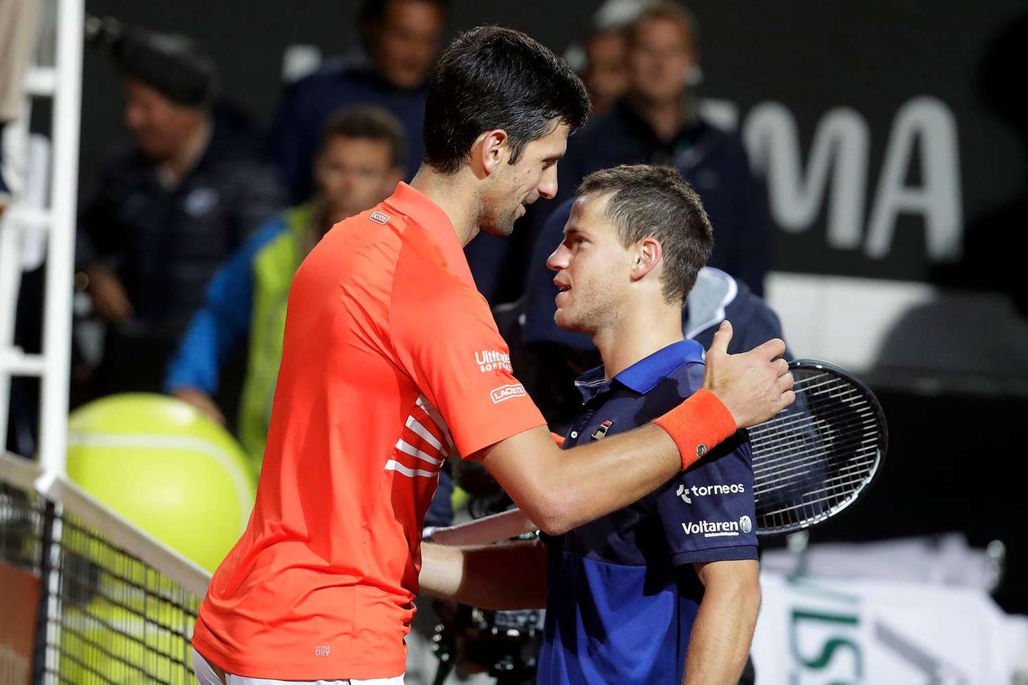 Schwartzman-Djokovic, por la final del ATP Masters de Roma