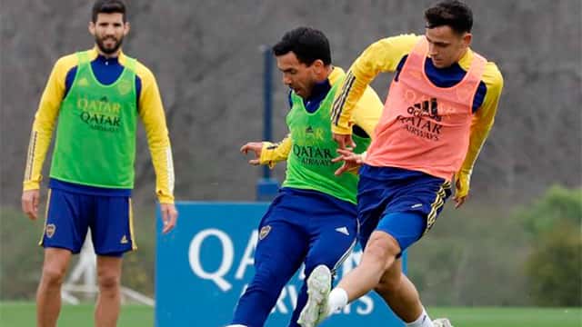 La posible formación de Boca Juniors para jugar en Medellín.