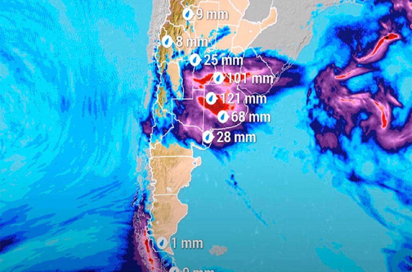 Alerta por tormentas fuertes para Entre Ríos