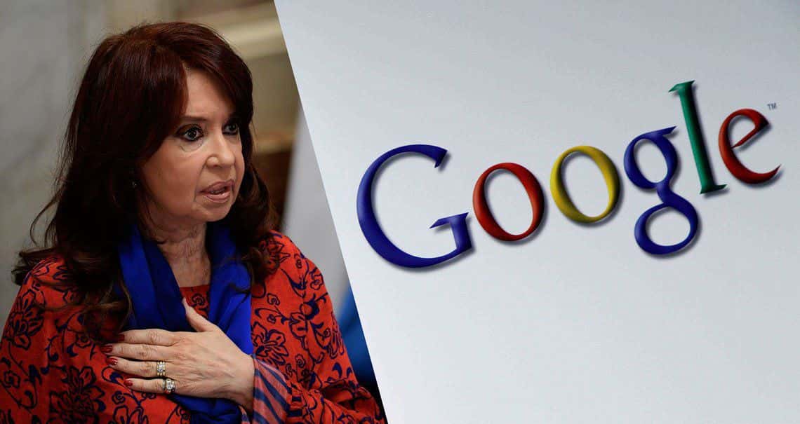 Google presentó un per saltum ante la Corte Suprema por la demanda de Cristina Kirchner
