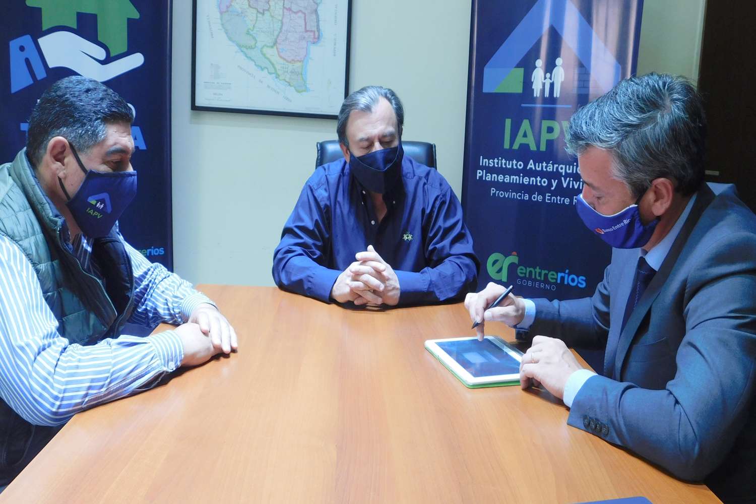 IAPV y el Banco de Entre Ríos firmaron un convenio