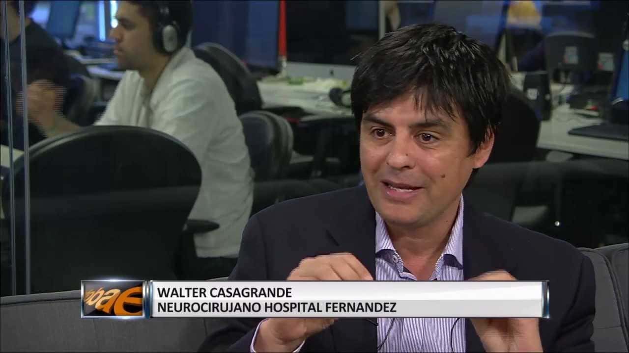 Dr. Walter Casagrande: "El pronóstico de Maradona en general es muy bueno"
