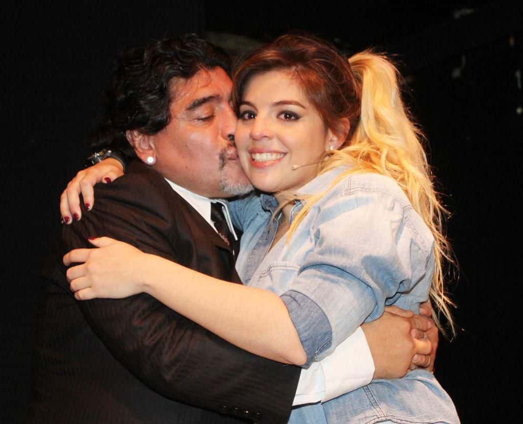 Dalma Maradona y su carta de despedida a Diego