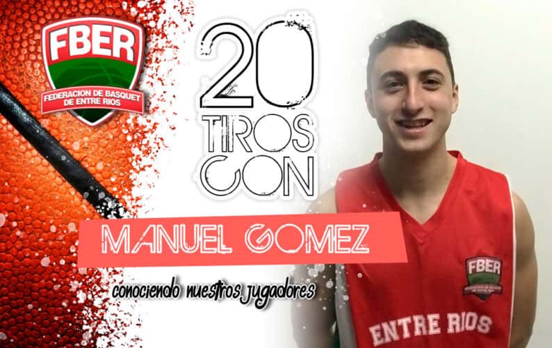 Básquet: 20 Tiros con Manuel "Manu" Gómez