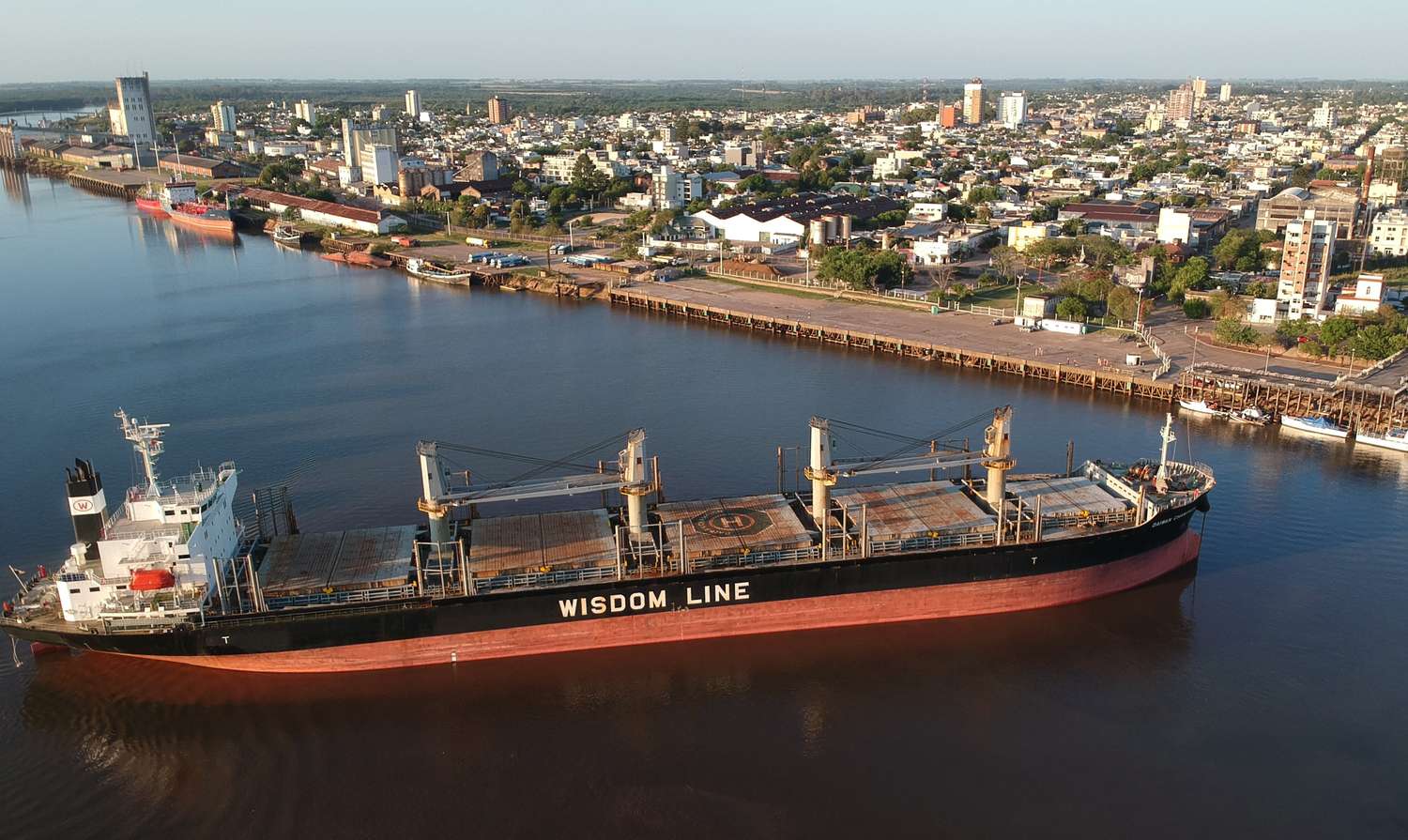 Los puertos entrerrianos exportarán madera a India