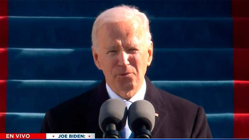 Joe Biden asumió como presidente de EE.UU 