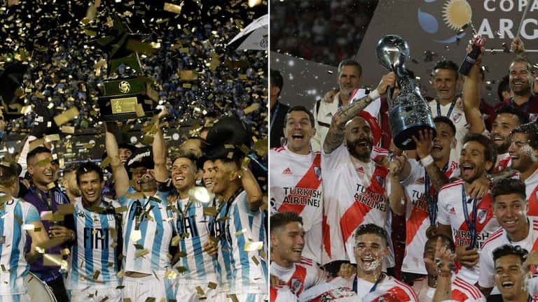 Supercopa Argentina que jugarán final River y Racing