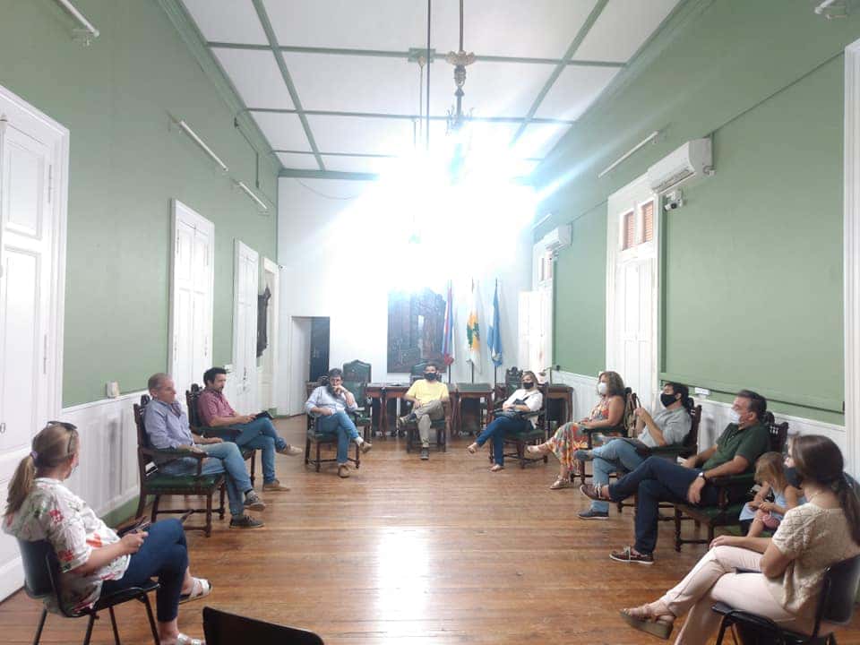 Colector Quiróz: Berisso se reunió con concejales