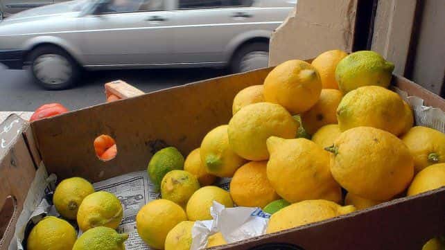 Limones, para exprimir el bolsillo: 350 pesos el kilo