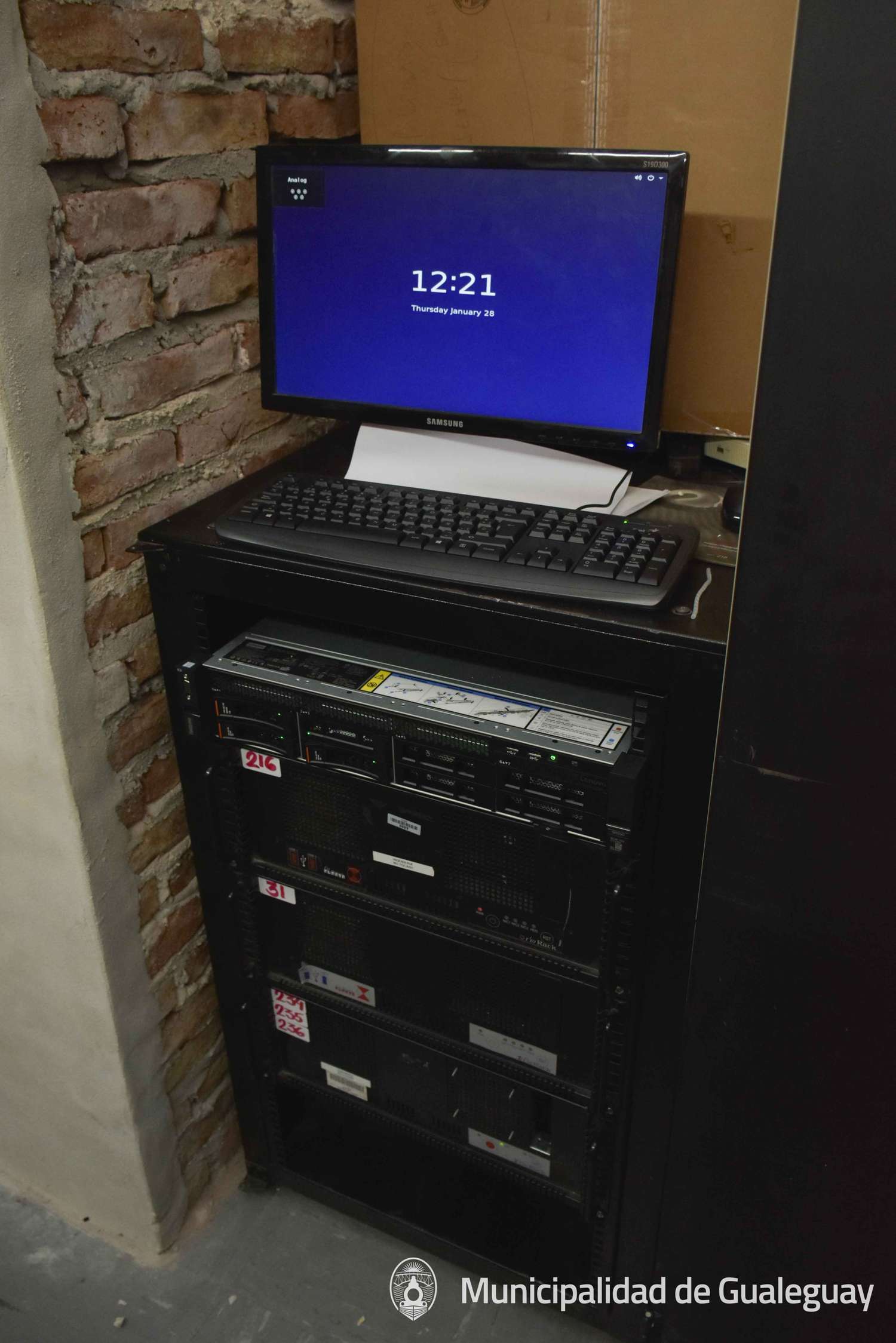 La Municipalidad adquirió un servidor de última generación