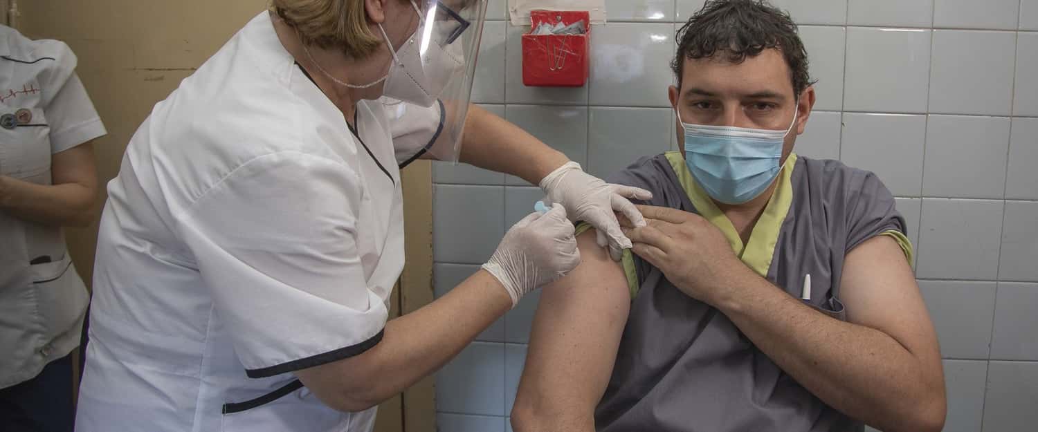 Entre Ríos: Casi 10.000 agentes de salud fueron inmunizados
