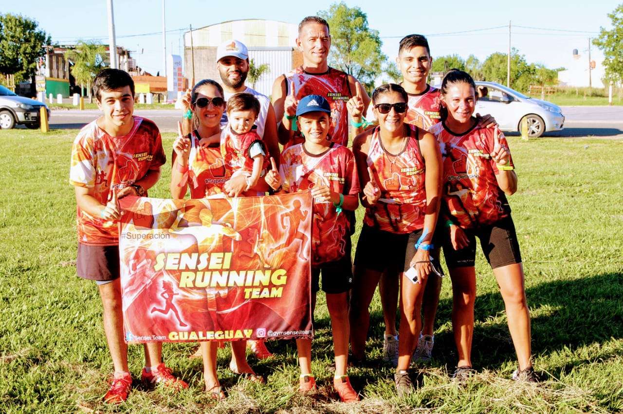 Atletismo: El Sensei Team se presentó en Basavilbaso