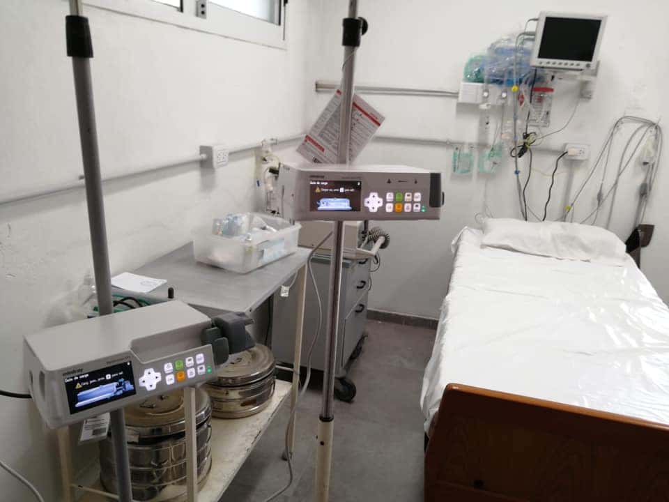El hospital de Galarza recibió equipamiento de la provincia