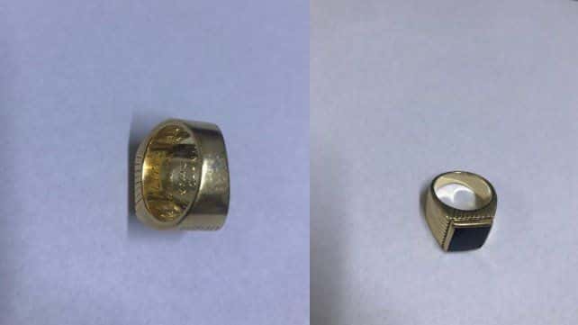 Apareció el anillo del ex presidente Menem