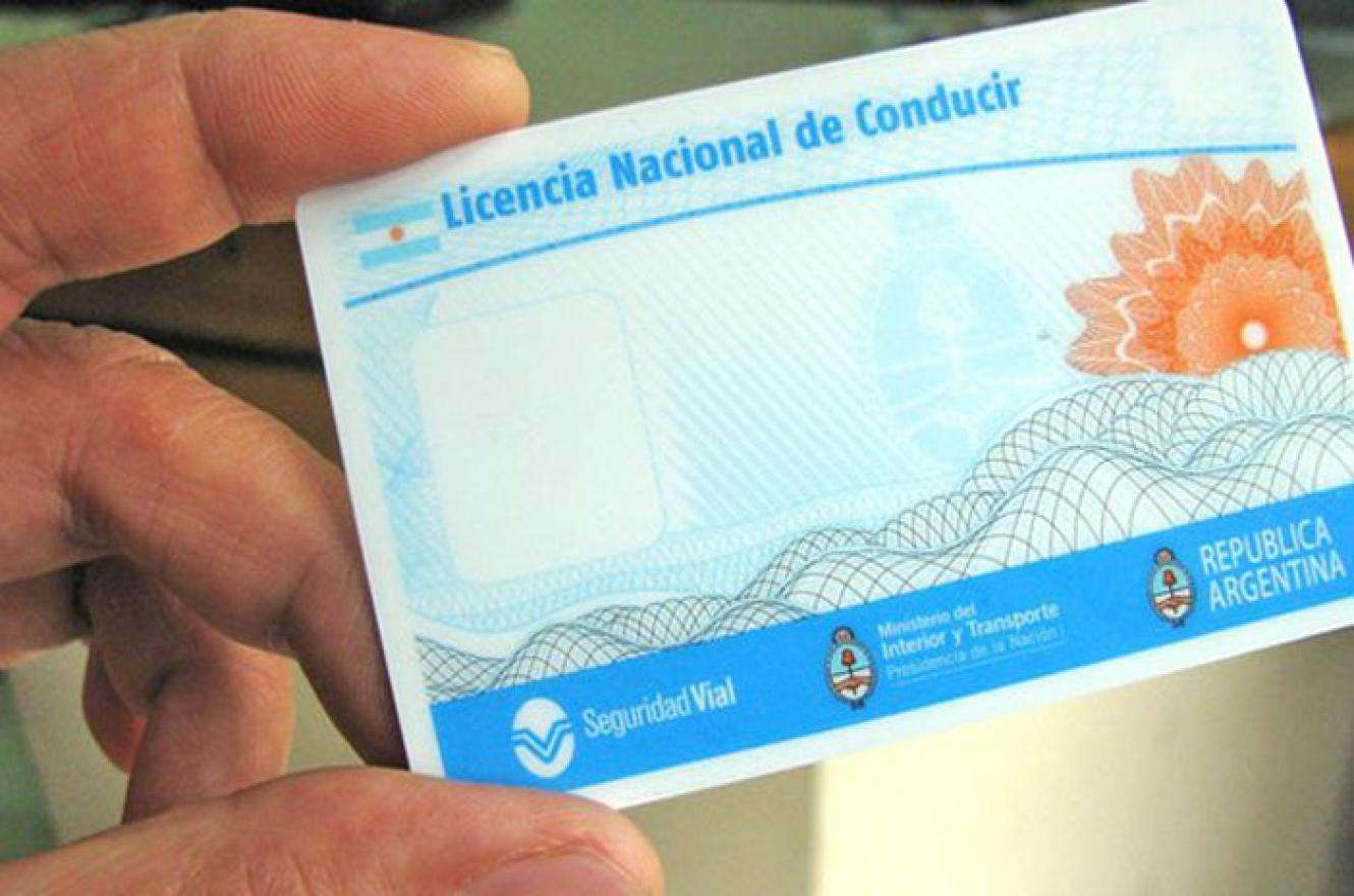 Licencia Nacional de Conducir: Prorrogaron el vencimiento 