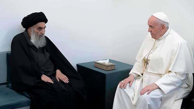 El Papa Francisco visitó a Irak