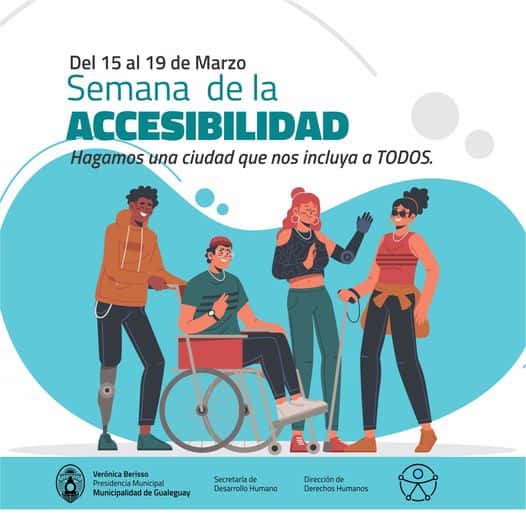 Semana de la Accesibilidad: por un Gualeguay inclusivo