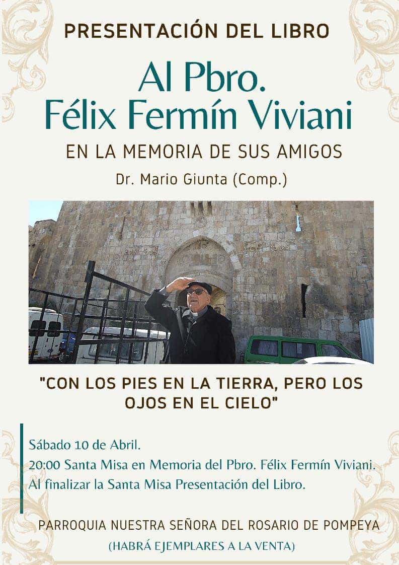Homenaje al Padre Félix Viviani