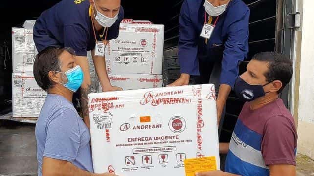 Este jueves llegan a Entre Ríos 19.800 dosis de vacunas