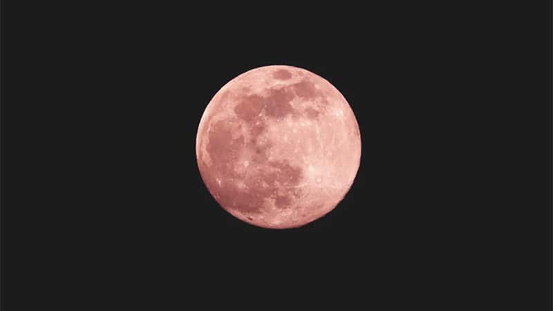 Se viene la superluna rosa y durará tres días: todos los detalles