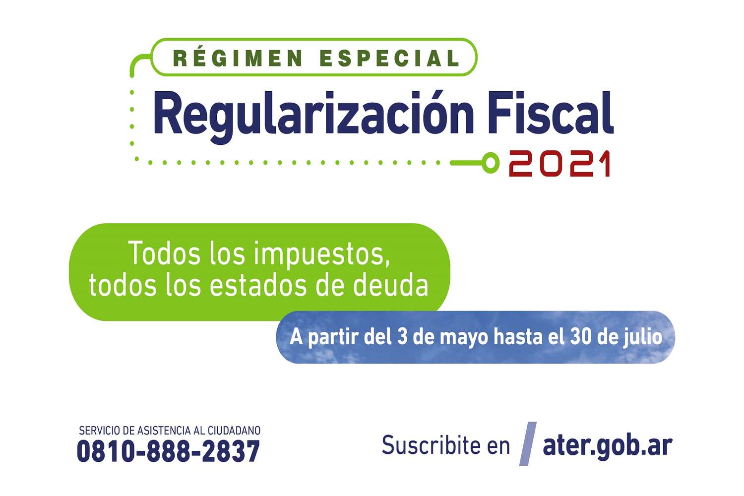 Comienza el Régimen de Regularización Fiscal 2021