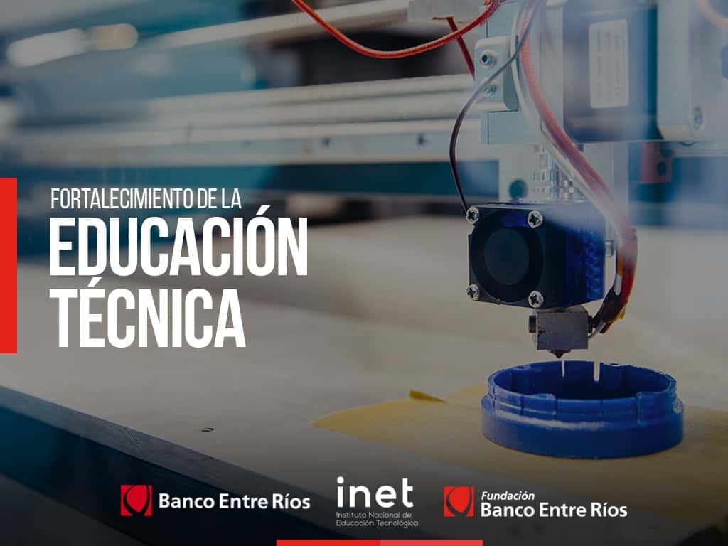 Banco Entre Ríos patrocinará proyectos vinculados a educación técnica, empleo y desarrollo tecnológico