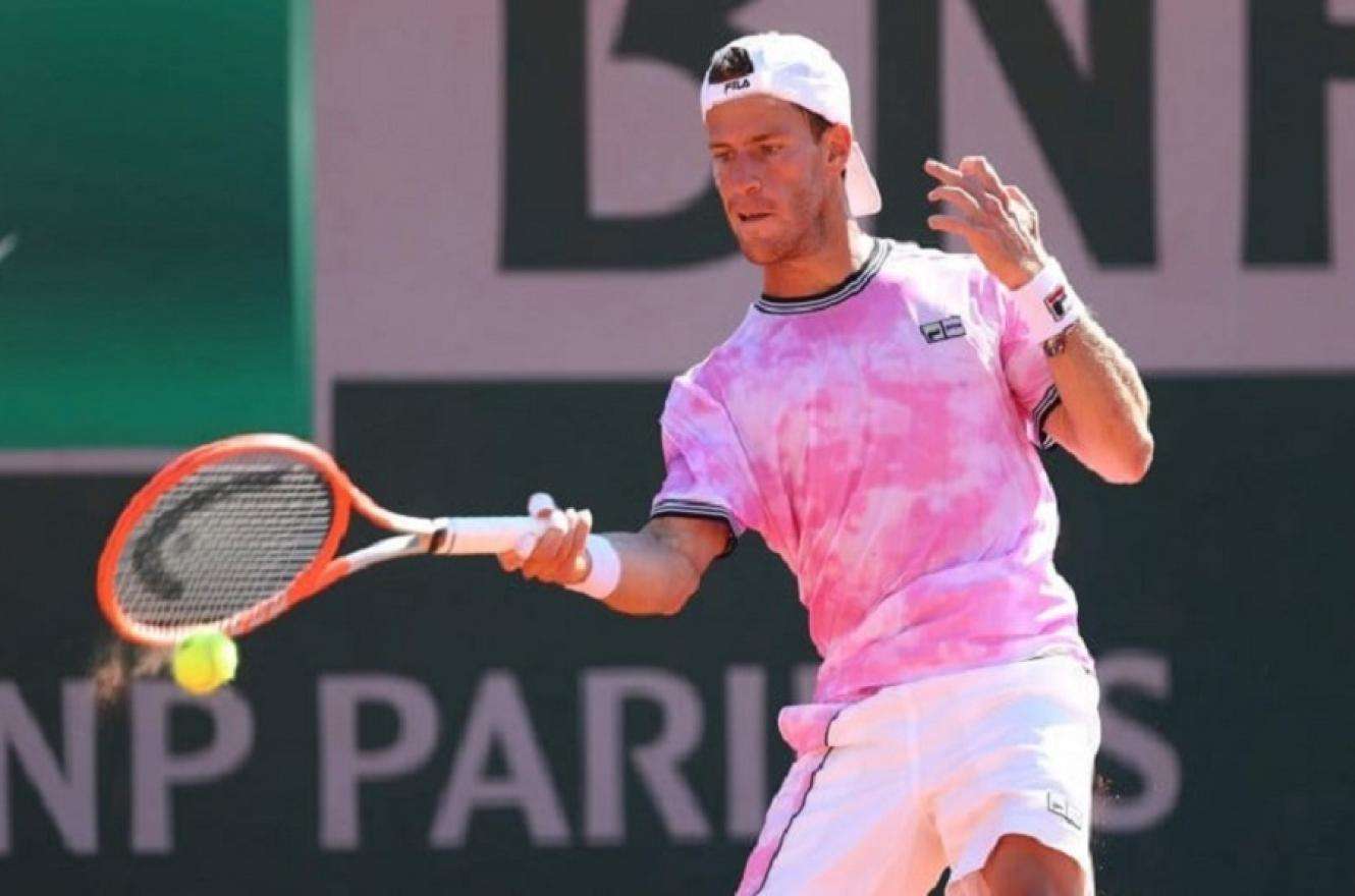Tenis:Schwartzman avanzó a la tercera ronda de Roland Garros