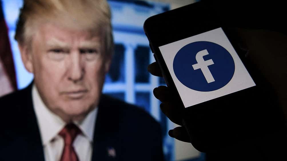 Facebook anunció que la suspensión a Trump será por dos años